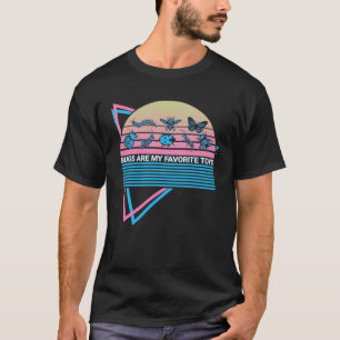 Entomologie Entomologe Retro Bugs sind meine Liebl T-Shirt