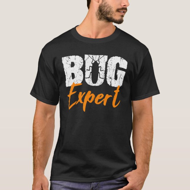 Entomologist Bug Expert Scientist Entomology Insec T-Shirt (Vorderseite)
