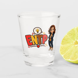 ENTP — A Exploradora de Ideias Schnapsglas