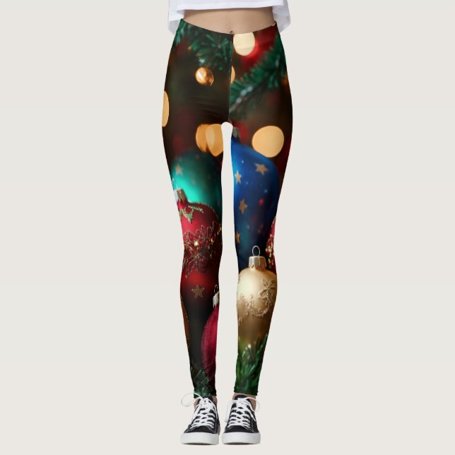 Entpacken Sie Komfort und Fröhlichkeit mit unserem Leggings (Vorderseite)
