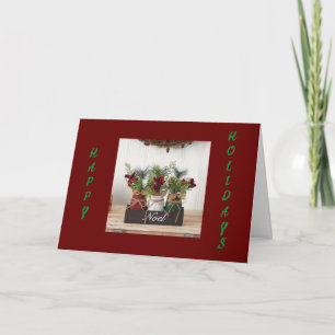 **Entpacken Sie sich ein frohes Weihnachtsfest** Karte