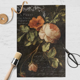 Entpackpapier für Vintage französische Rose Seidenpapier