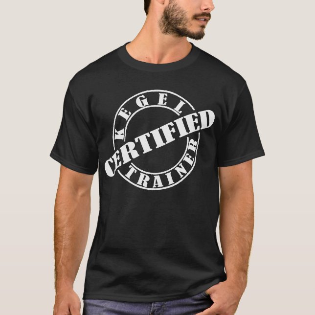 Entraîneur certifié Kegel — T-shirt (Devant)