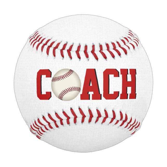 Entraîneur De Baseball Avec Balle (Devant)