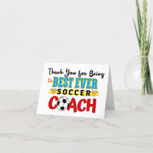 Entraîneur de football Merci