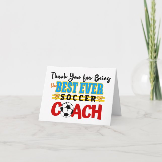 Entraîneur de football Merci (Devant)