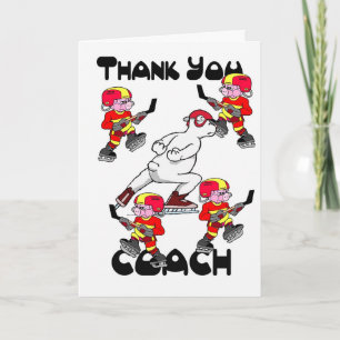 Entraîneur de hockey sur glace Merci