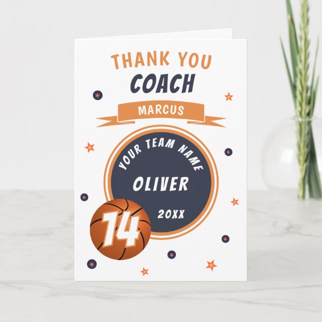 Entraîneur de Merci de basket-ball moderne (Devant)