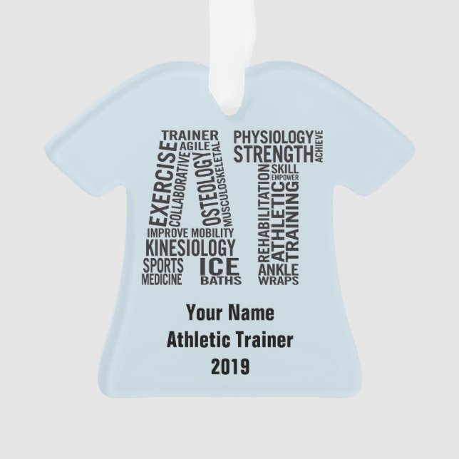 Entraîneur sportif nommé personnalisé au cadeau (devant)