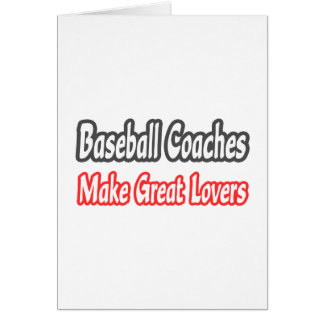 Entraineurs de baseball...Grands amants