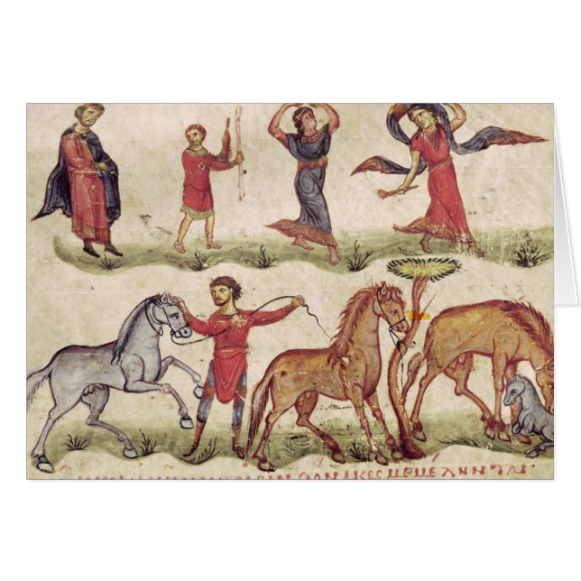 Entraîneurs de cheval (Devant horizontal)