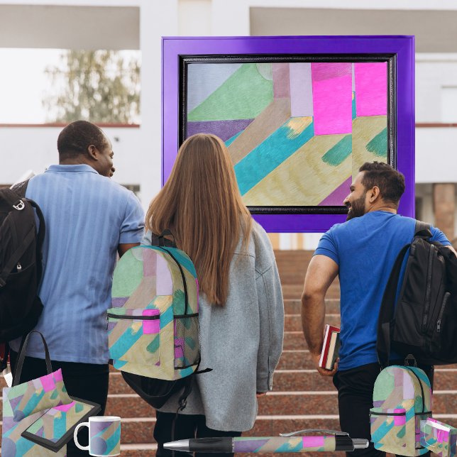 Entrance Bedruckter Rucksack (Get the full "Entrance" collection at: https://bit.ly/SmartArtIIZazzle.)