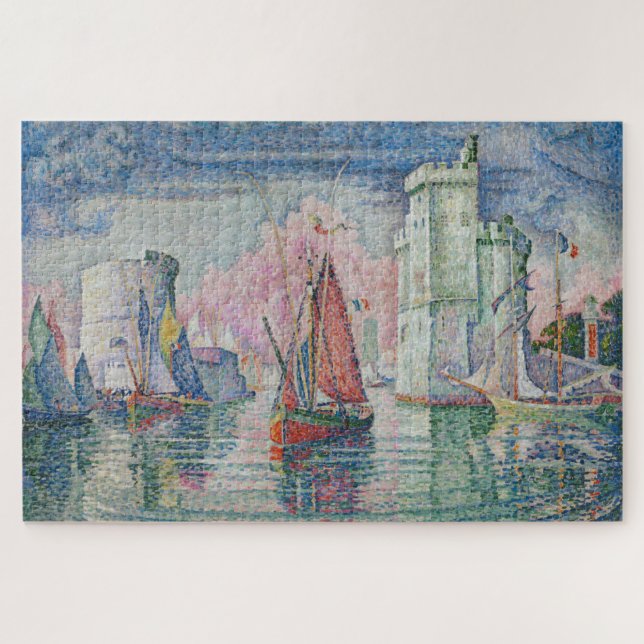 Entrance of La Rochelle Harbor, Paul Signac (Horizontal)