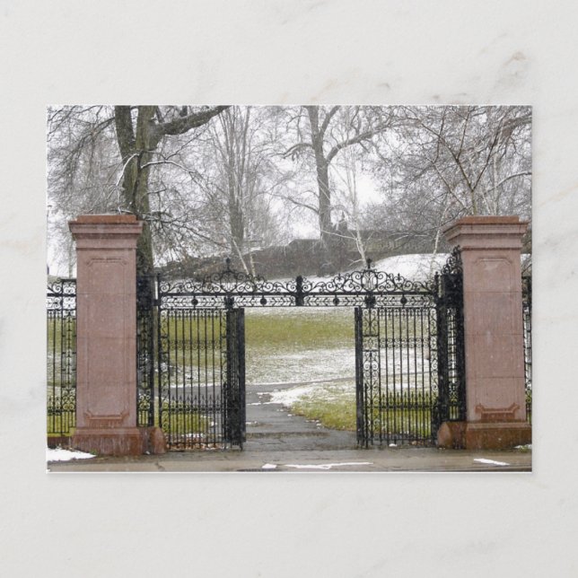 Entrance to Mellon Park, Pittsburgh Postkarte (Vorderseite)