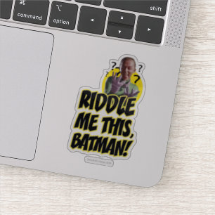 Enträtseln Sie mich dieser Batman Aufkleber