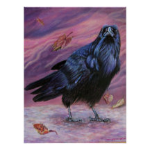 Entre les mondes - Affiche de corbeau