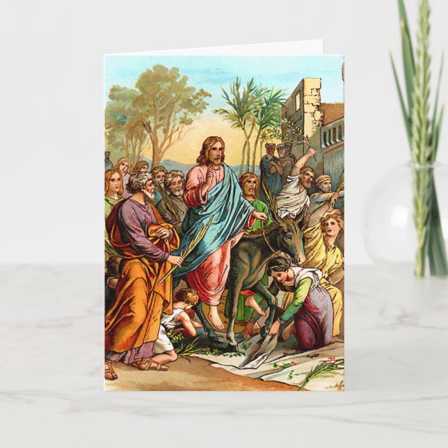 entrée de christs dans la carte de voeux (Devant)