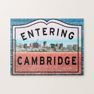 Entrée de la ville de Cambridge Jigsaw Puzzle