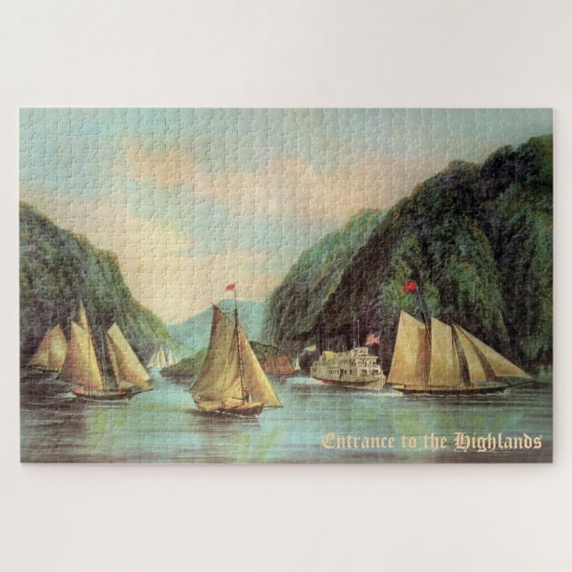 Entrée du grand puzzle des Highlands (Horizontal)