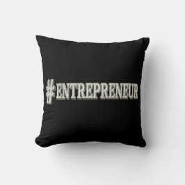 "#ENTREPRENEUR" Niedliches Ausdrucksdesign. Jetzt  Kissen