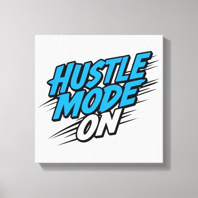 Entrepreneur Success and Ambition Leinwanddruck (Vorderseite)