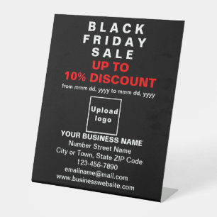 Entreprise Black Vendredi Vente sur panneau Pedest