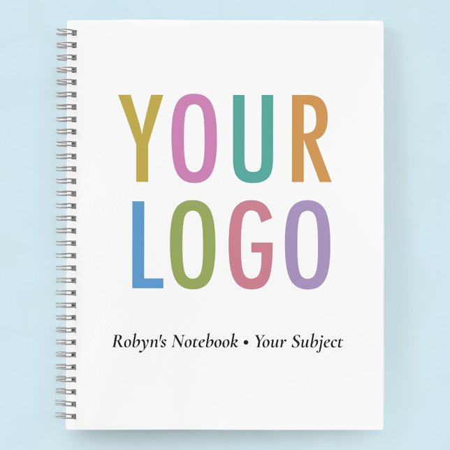 Entreprise de cahiers promotionnels Logo en gros s (MISOOK White Spiral Notebook  with Logo)