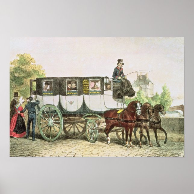 Entreprise Generale des Omnibus' Poster (Vorne)
