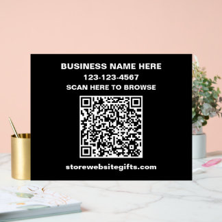 Entreprise Marketing Promouvoir le code QR
