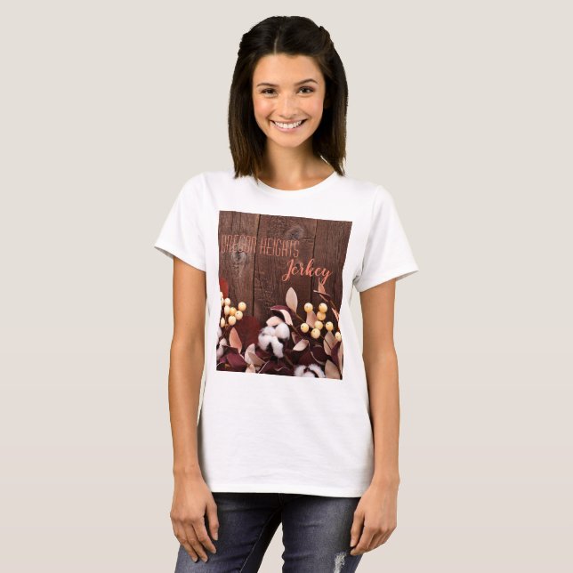 Entreprise personnalisée T-shirt Branche de coton  (Devant entier)