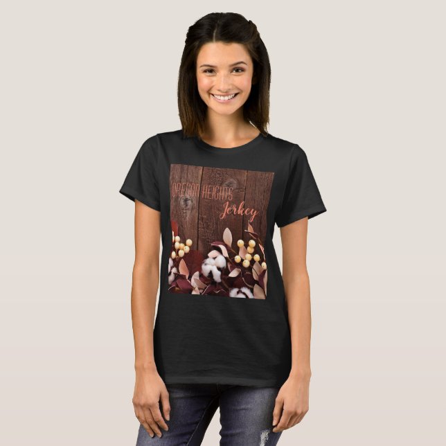 Entreprise personnalisée T-shirt Branche de coton  (Devant entier)