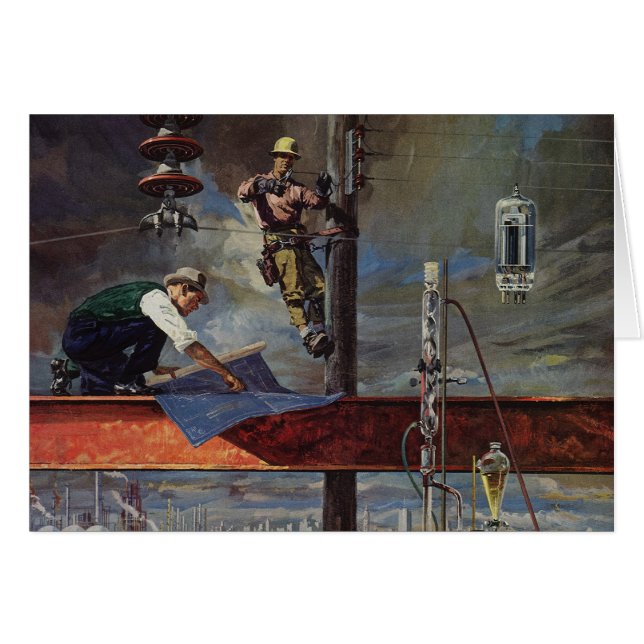 Entreprise vintage, architectes et construction (Devant horizontal)