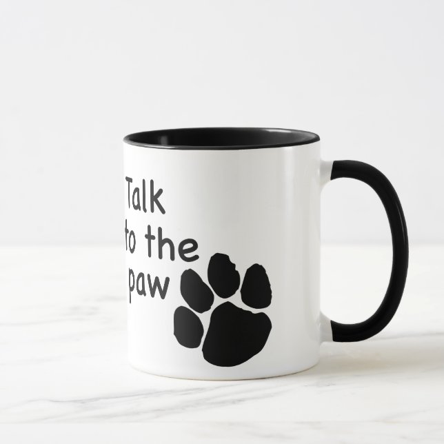 Entretien dans la tasse de patte (Droite)