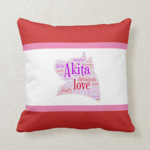 Entretien de coussin d'Akita