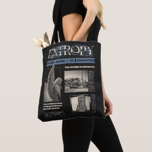Entropie - Brutalist Streetwear Design Tasche