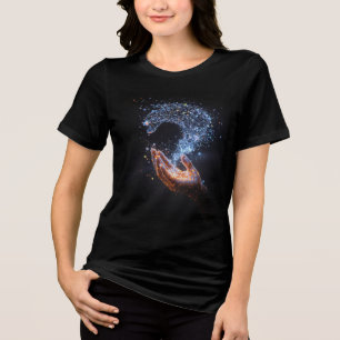 "Entropischer Niedergang: Adam in Glitch & Voxe er Tri-Blend Shirt