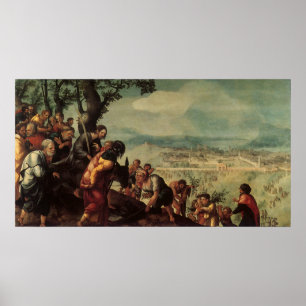 Entry of Christ into Jerusalem Poster
