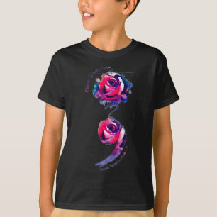 Entscheiden Sie sich für das Bewusstsein für Suizi T-Shirt