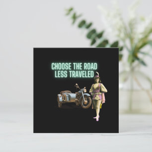 Entscheiden Sie sich für die "Road Lless Traveled