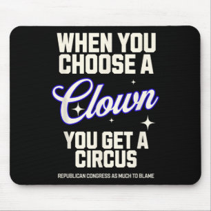 Entscheiden Sie sich für einen Clown und holen Sie Mousepad