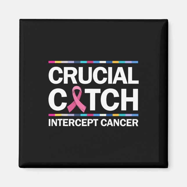 Entscheidend für die Abfangen von Krebs Breast Can Magnet (Vorne)