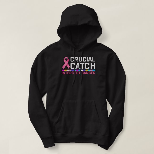 Entscheidende Abfangen von Krebs Hoodie (Design vorne)