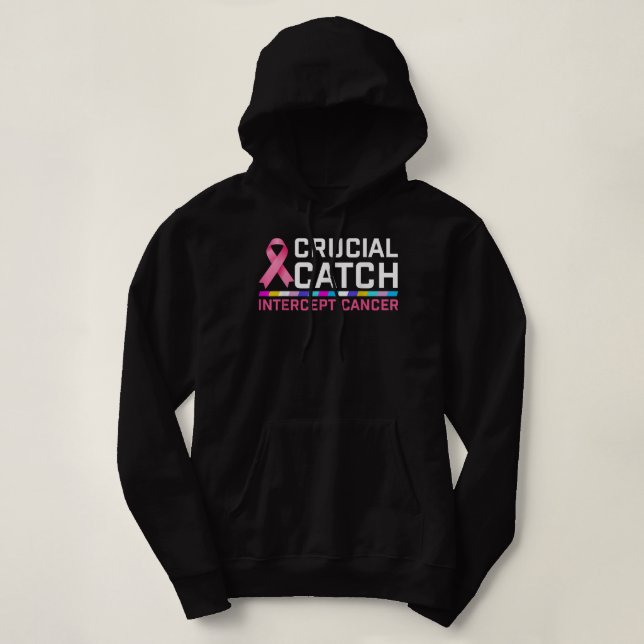 Entscheidende Abfangen von Krebs Hoodie (Design vorne)