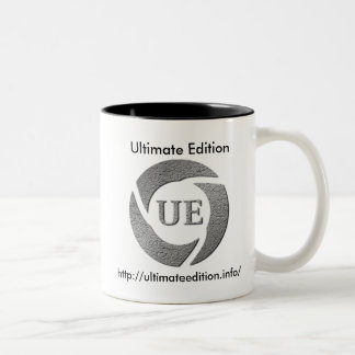 Entscheidende Ausgabenkaffee-Tasse Zweifarbige Tasse