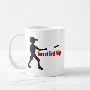 Entscheidende Frisbee-Liebe am Erstflug Kaffeetasse