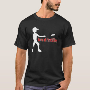 Entscheidende Frisbee-Liebe am Erstflug T-Shirt