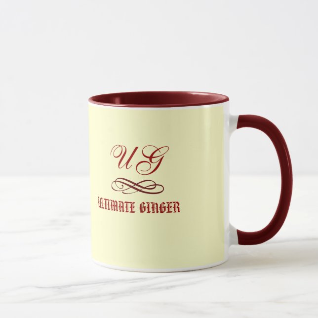 Entscheidende Ingwer-Tasse Tasse (Rechts)