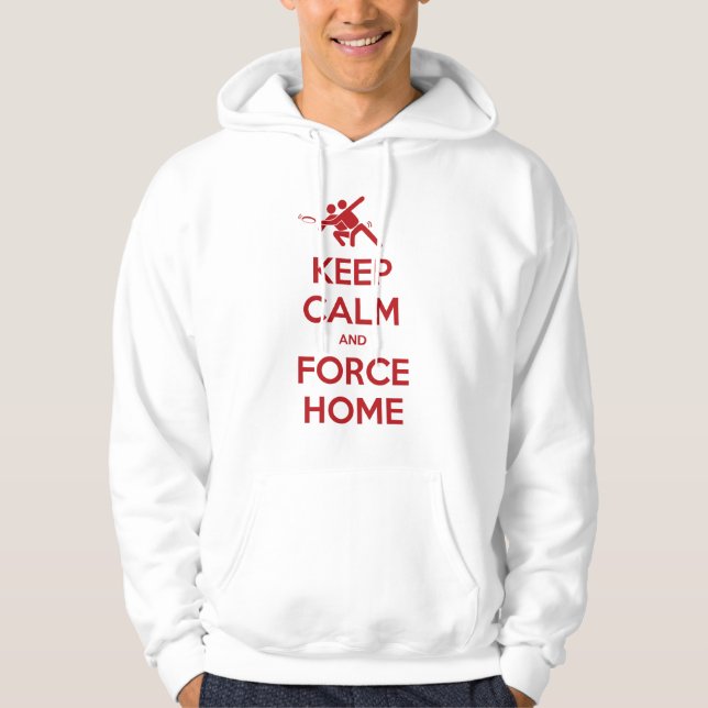 Entscheidender Frisbee Kleid-Behalten Ruhe-und Hoodie (Vorderseite)