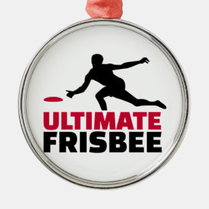 Entscheidender Frisbee Ornament Aus Metall