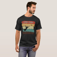 Entscheidender Frisbee-Vintager T - Shirt